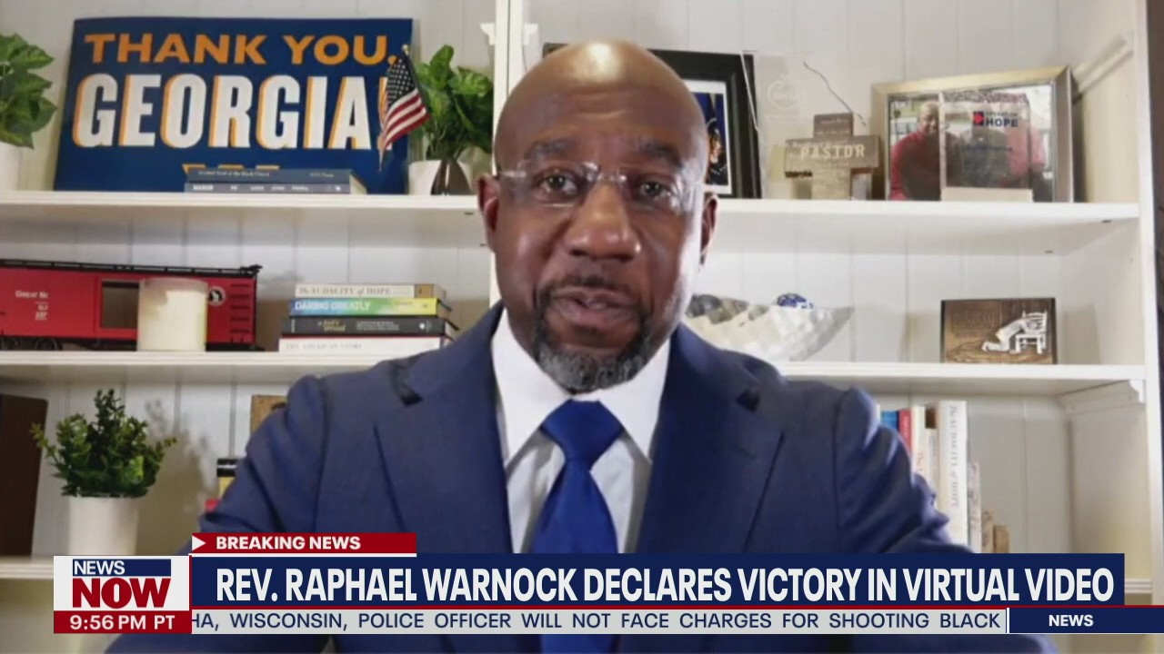 Rev. Raphael Warnock speaks on runoff elections