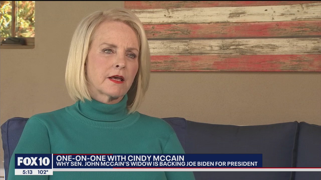 One-on-one with Cindy McCain day after Biden endorsement