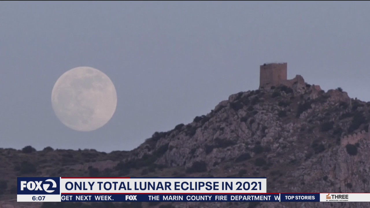 Only total lunar eclipse in 2021