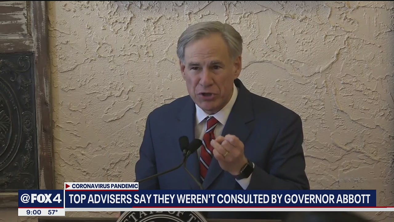 Majority of Gov. Abbott’s health advisors weren’t consulted before reopening announcement