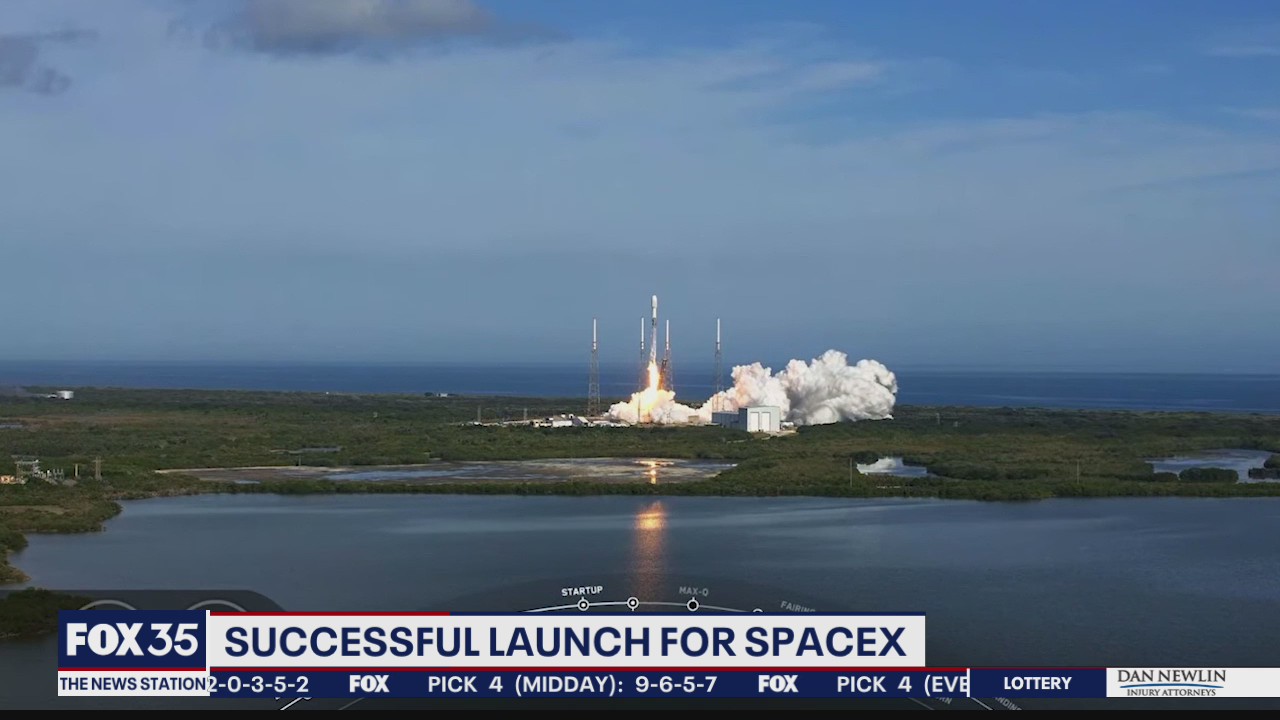 Successful launch of Falcon 9 rocket
