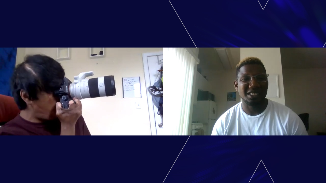 Sports photographer pursues dream despite losing arm, fingers in house fire
