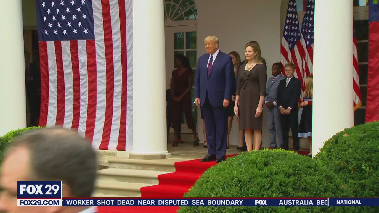 Philadelphians react to Supreme Court nomination of Amy Coney Barrett