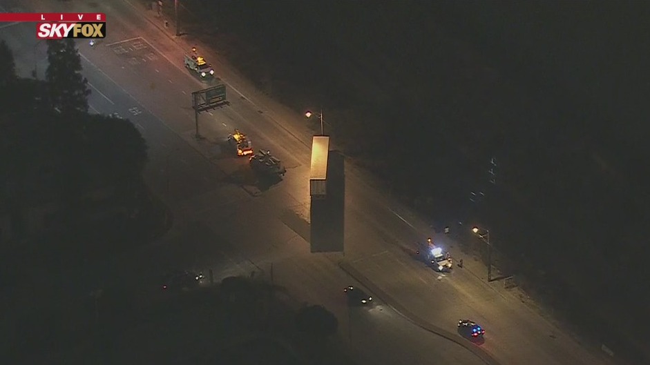Crash triggers power outage in Irwindale
