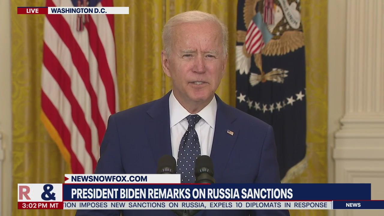 President Biden gives remarks on Russia sanctions