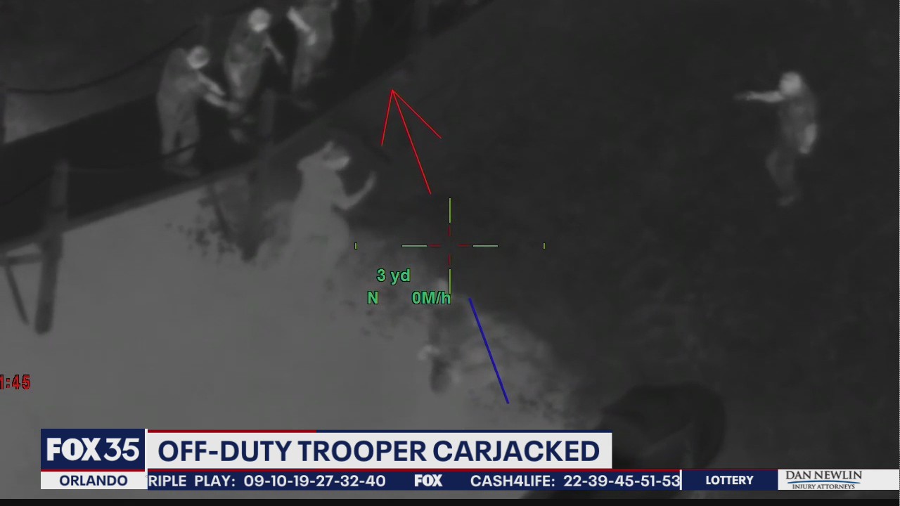 FHP: Off-duty trooper carjacked