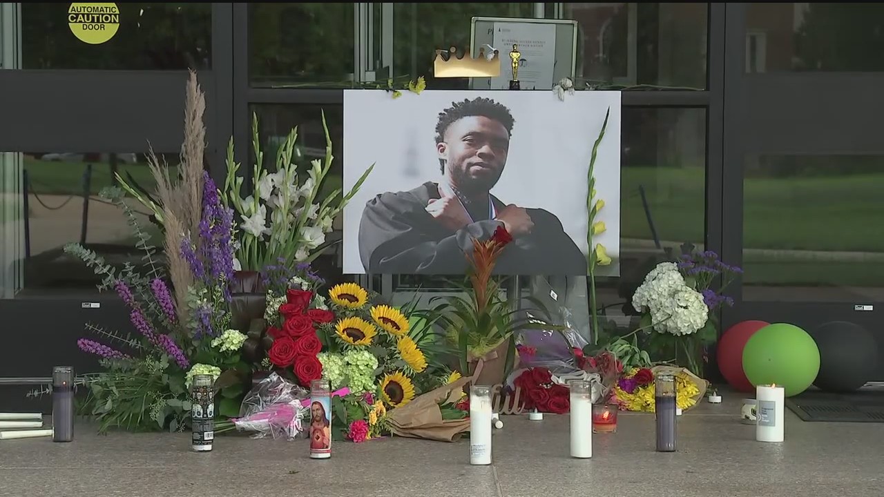 Howard University commemorates Chadwick Boseman