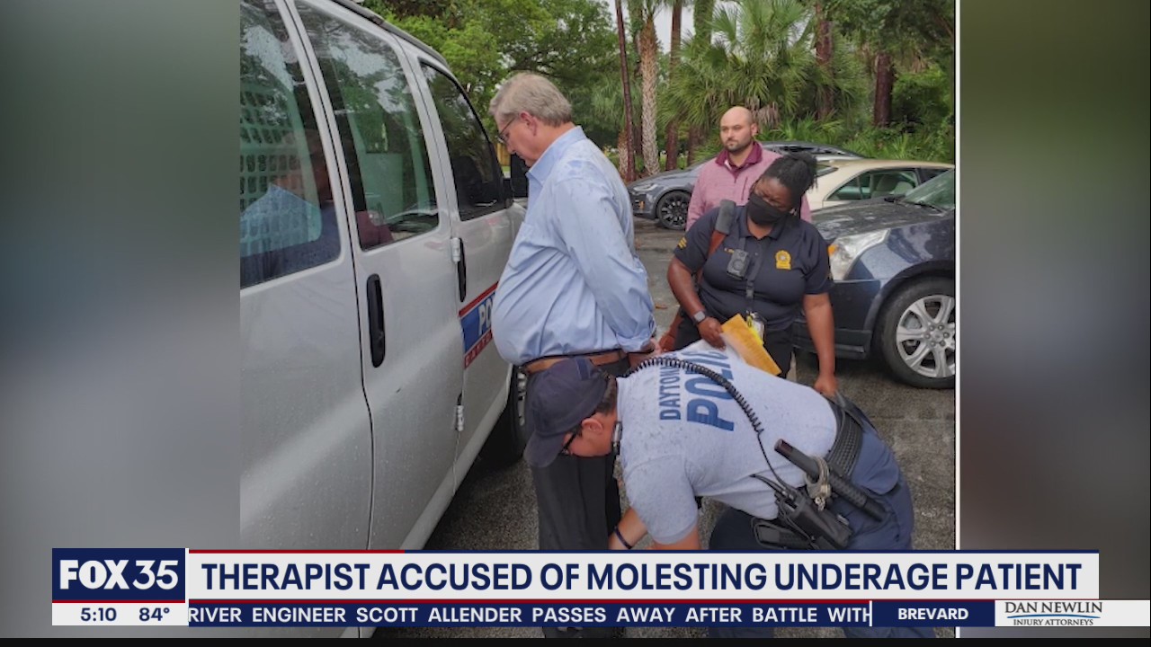 Therapist accused of molesting underage patient