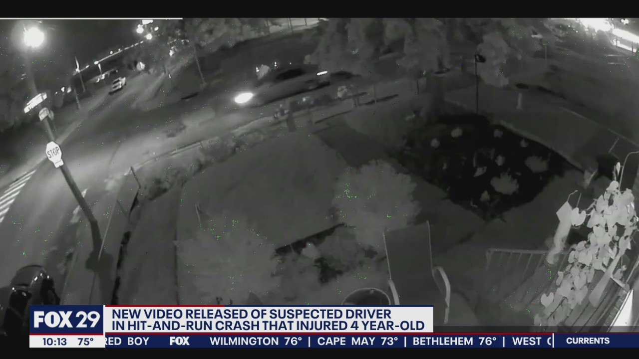 New video released of suspected driver in hit-and-run that injured 4-year-old boy