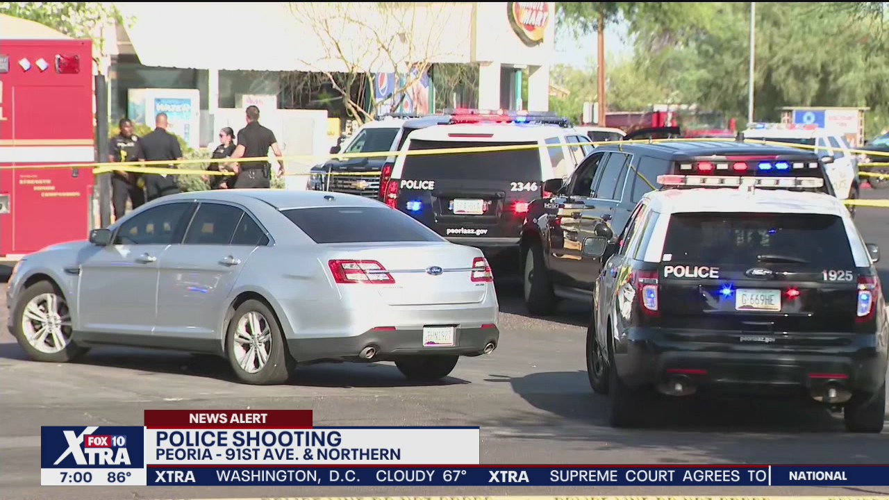 Witness speaks out following Peoria police shooting