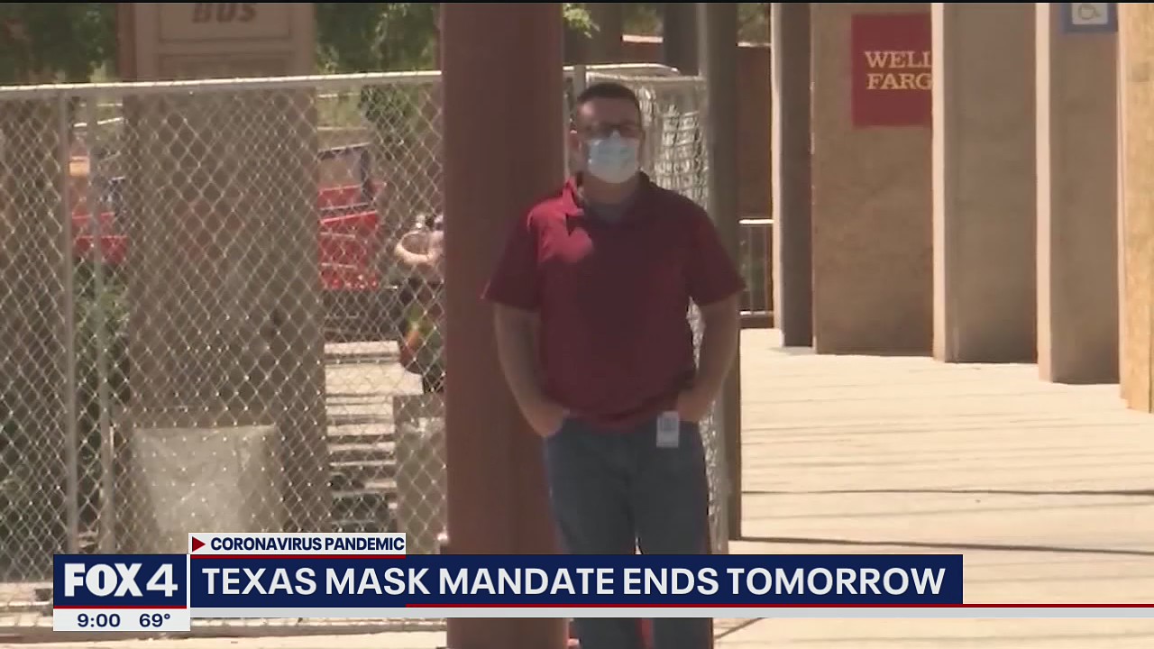 Wednesday marks end to mask mandate in Texas