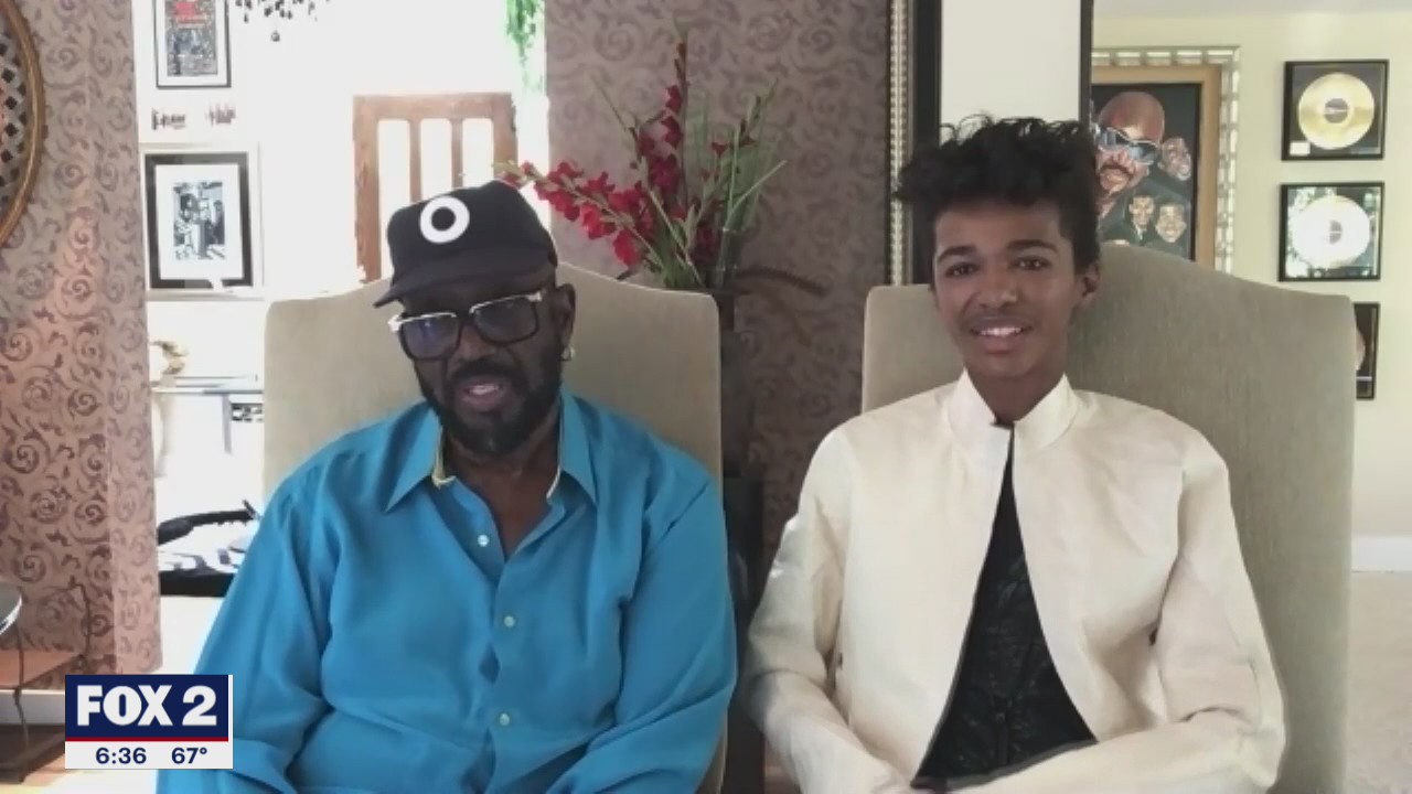 Original Temptations member Otis Williams helps get grandson's musical career off the ground