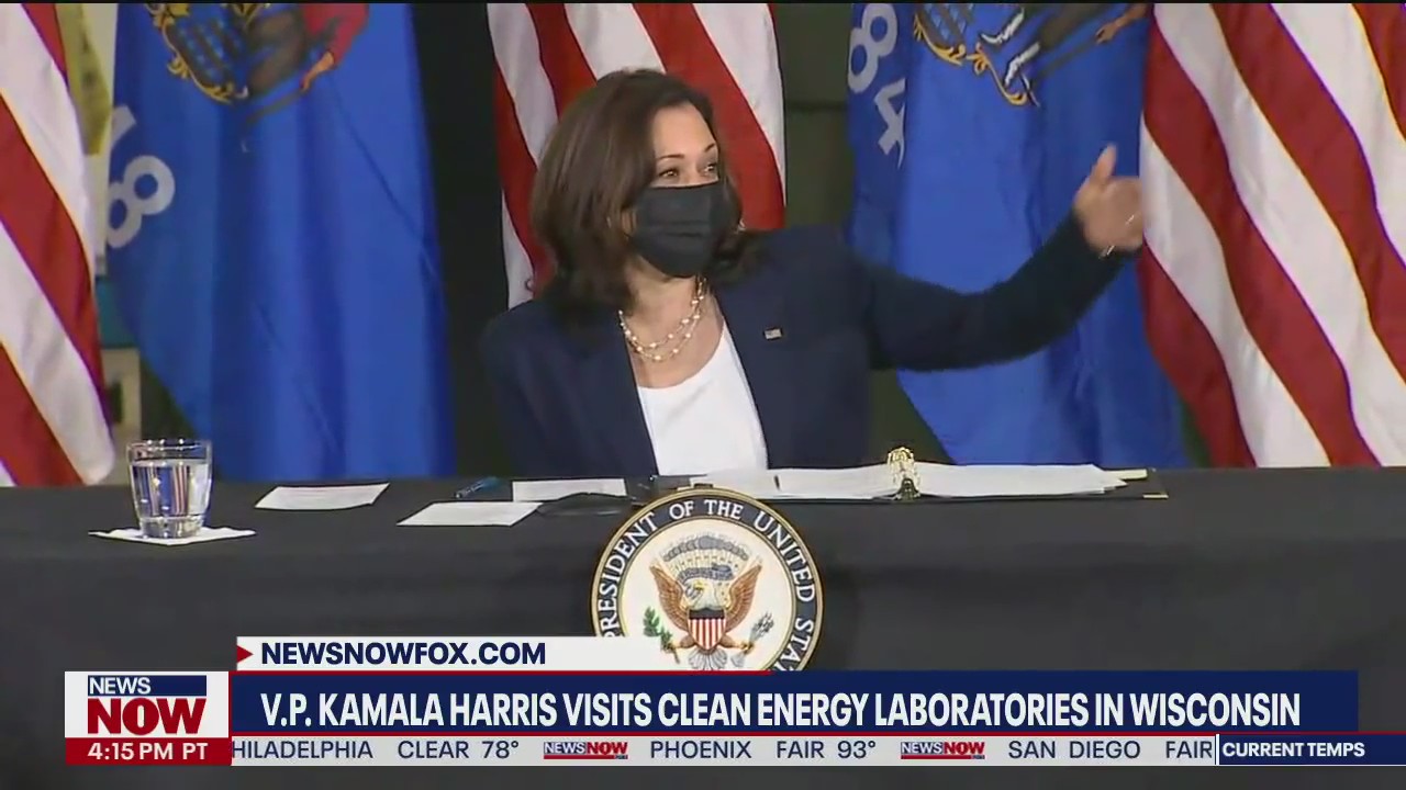 VP Harris Wisconsin trip draws Republican criticism on border