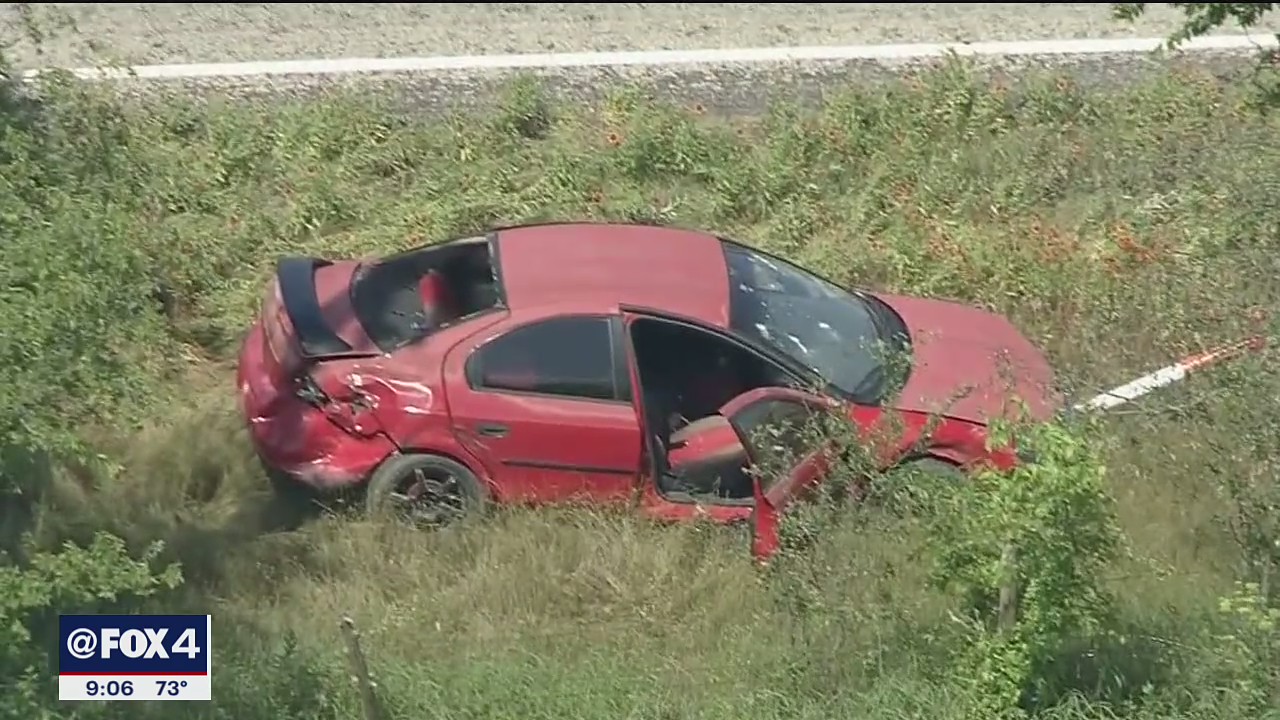 Constable recovering after being shot during police chase with fugitives wanted for Dallas homicide
