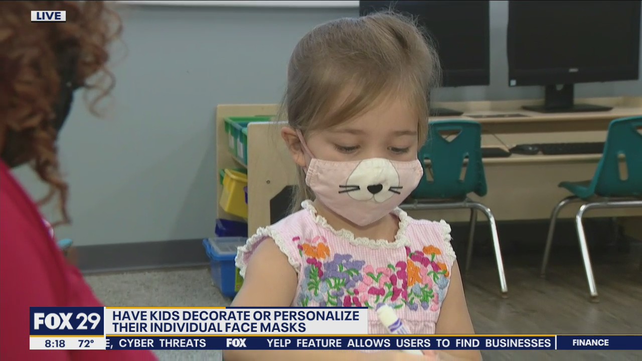 Tips for teaching kids how to keep their face masks on