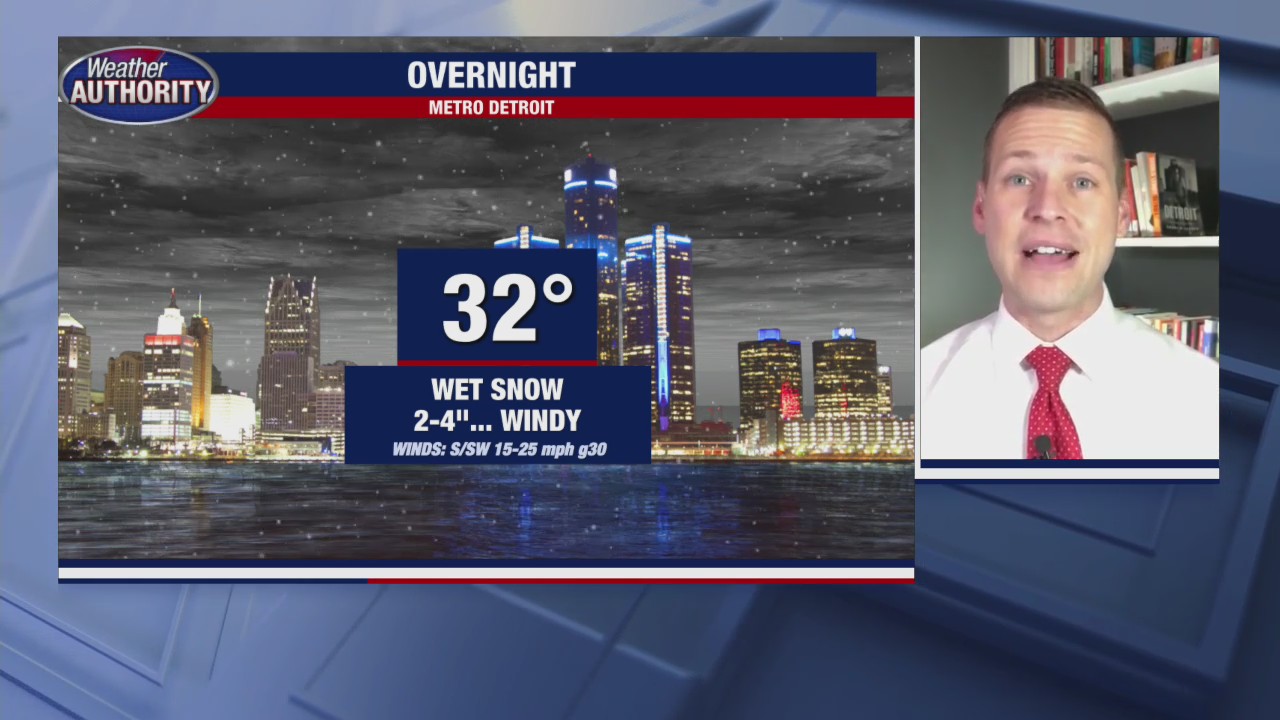 Winter Weather Advisory with plenty of wet snow