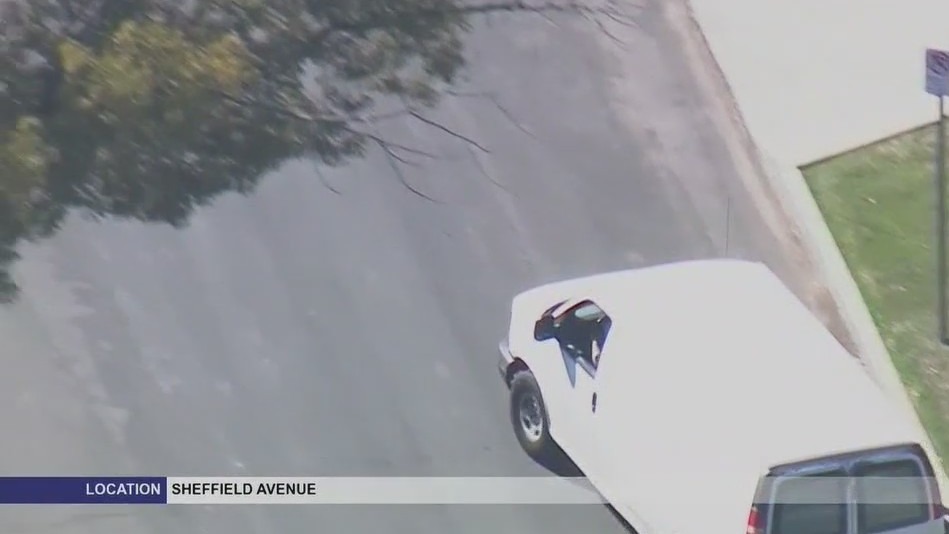 Woman leads police on bizarre pursuit in suspected stolen van