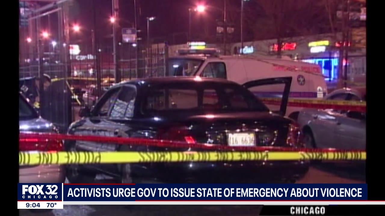 Chicago activists urge Gov. Pritzker to declare state of emergency over violence