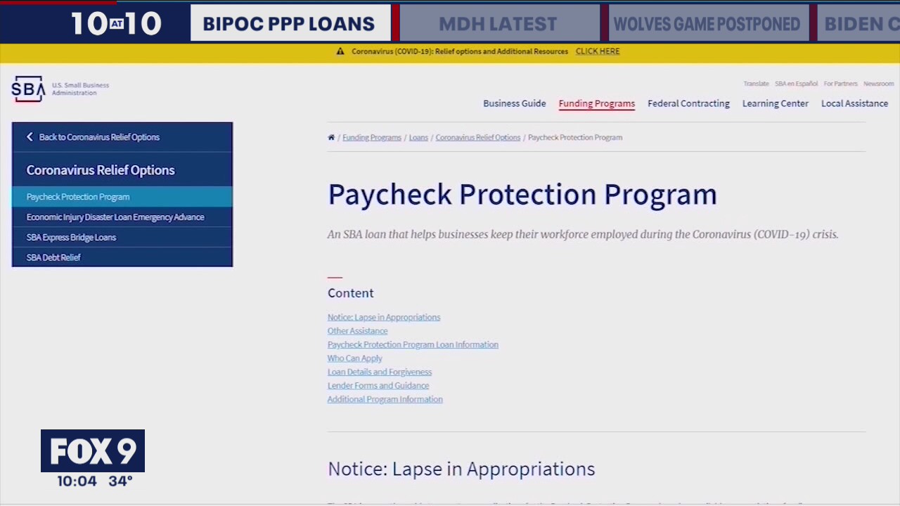 Black-owned businesses get an early shot at third round of PPP loans