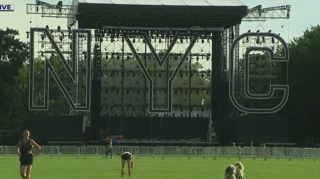 Great Lawn ready for recovery concert