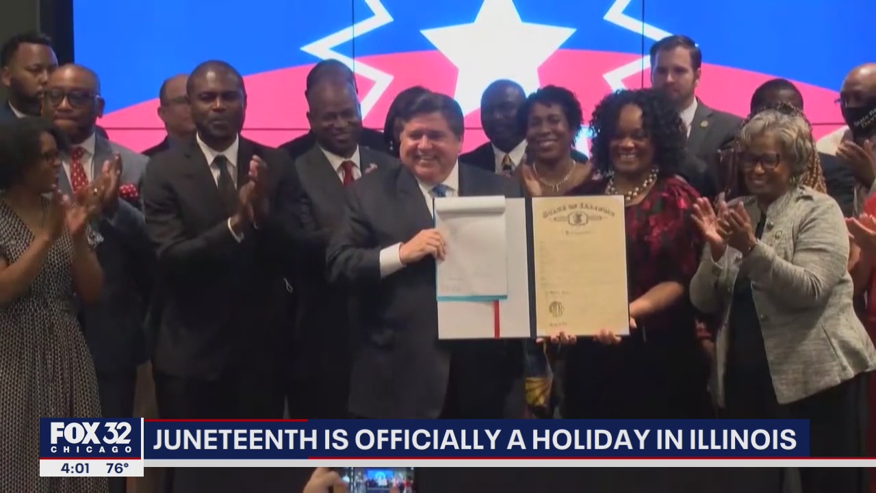 Juneteenth is officially a holiday in Illinois