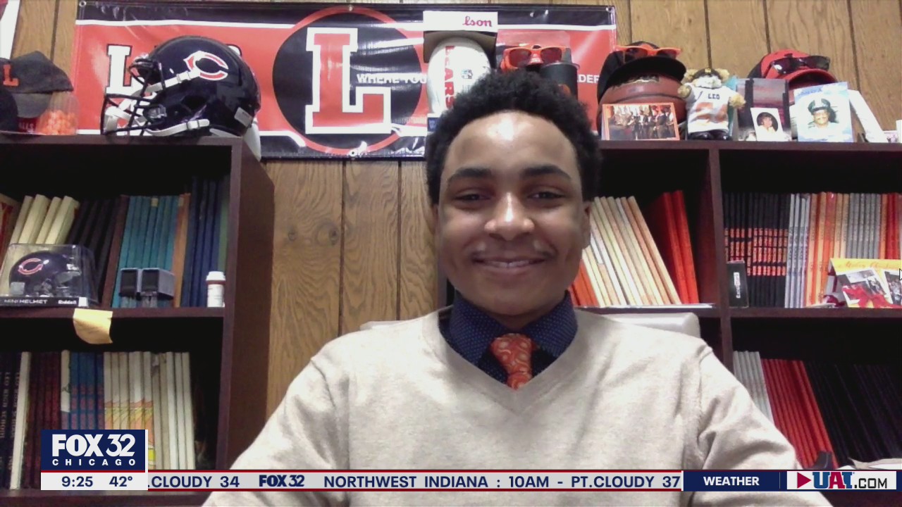 Leo High School student honored by the Chicago Bears for community activism