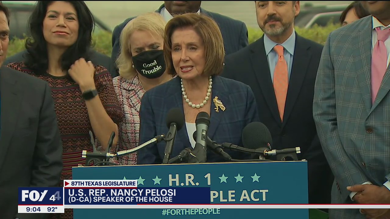 Texas Democrats meet with U.S. House Dems in D.C. after staged walkout over election legislation