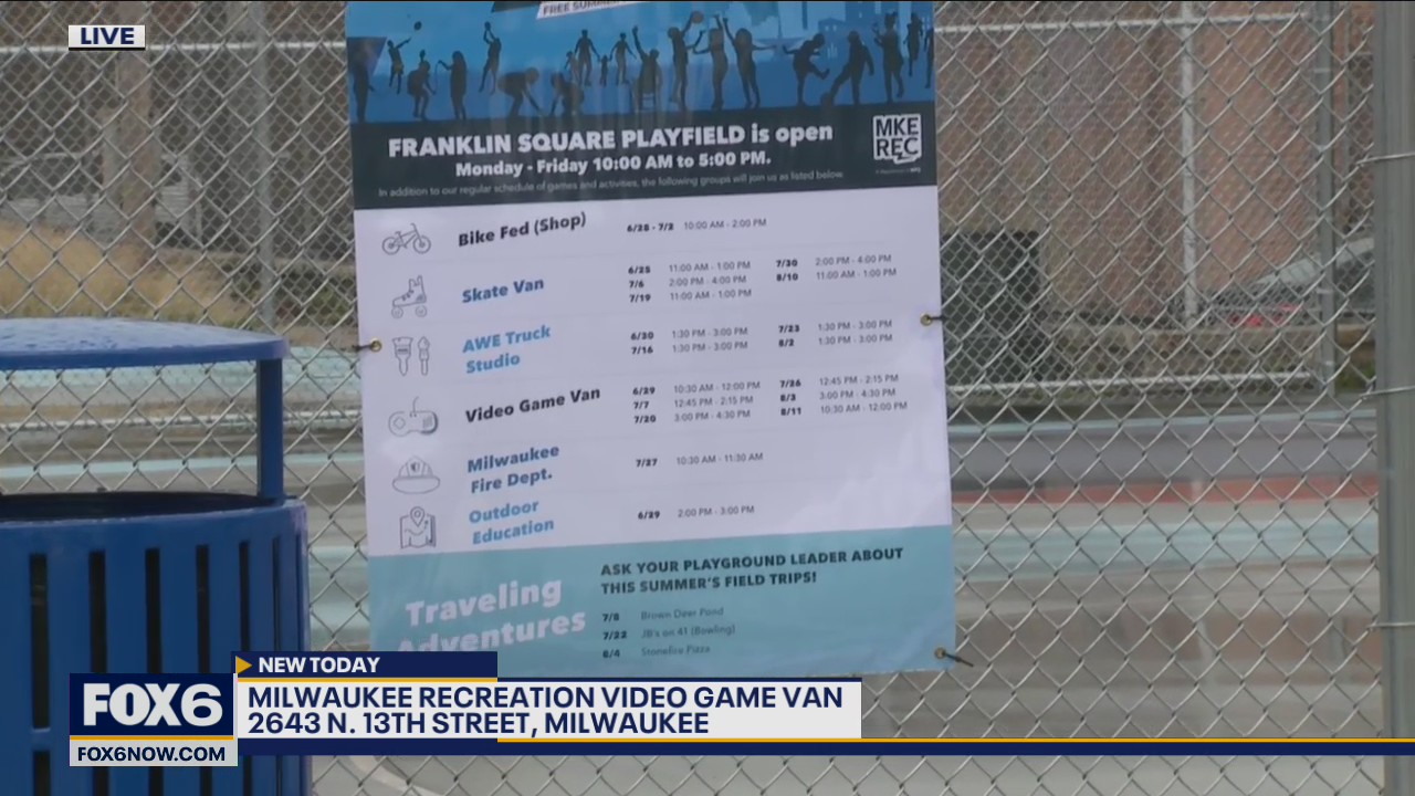 This summer, the Milwaukee Recreation Video Game Van will be making its first ever appearance at playgrounds across the city