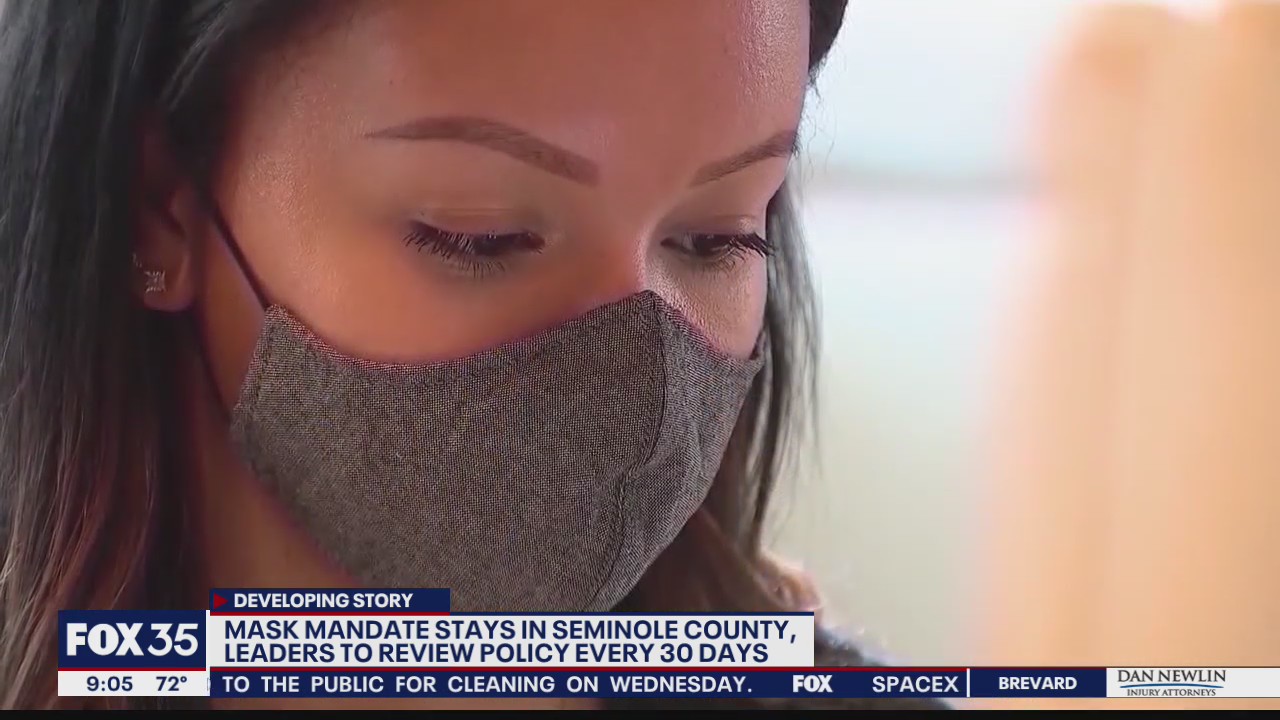 Mask mandate to stay in Seminole County for now