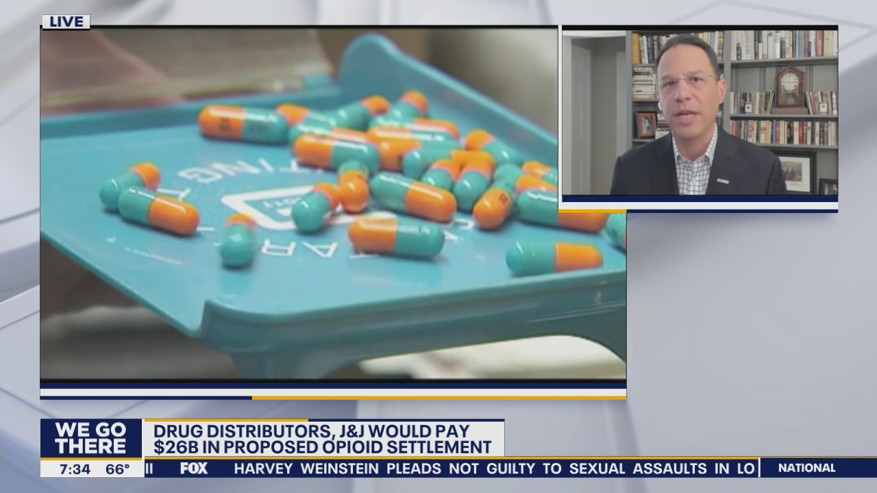 Pennsylvania AG Josh Shapiro discusses opioid settlement
