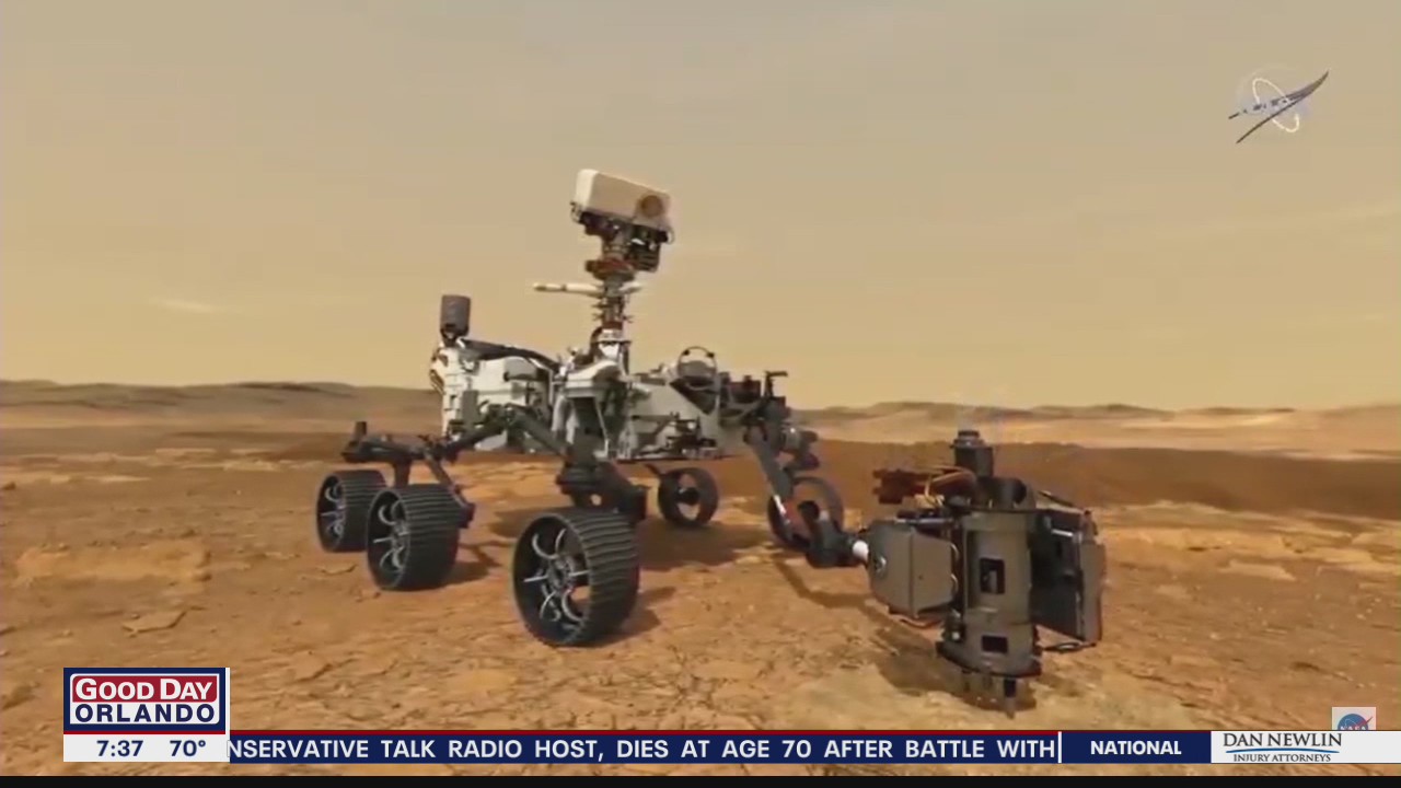 Perseverance rover expected to touchdown in Mars on Thursday