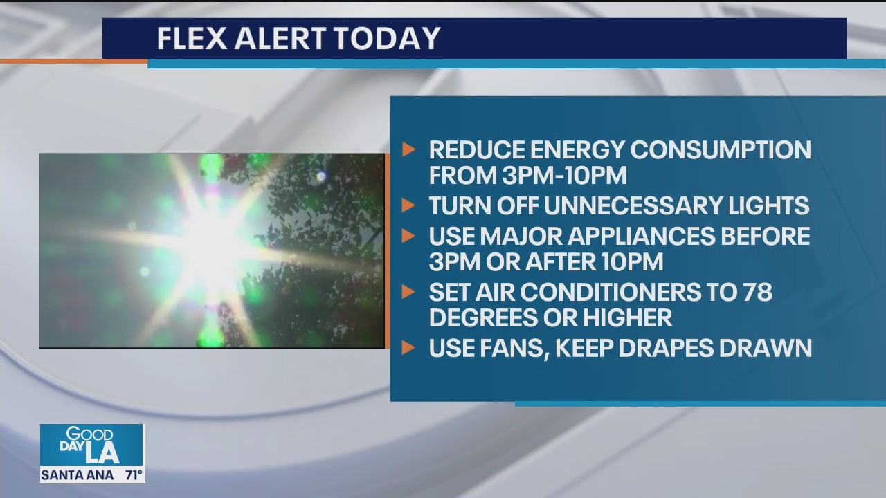 Statewide Flex Alert issued in California