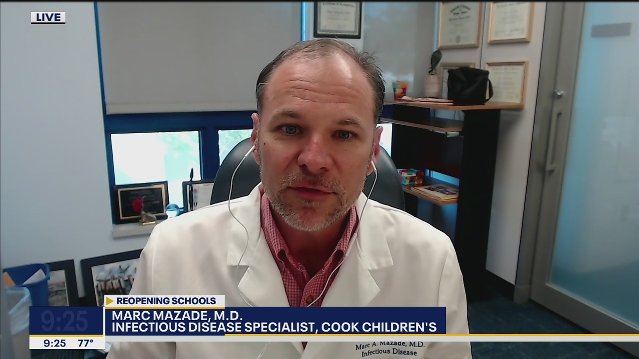 Cook Children's releases recommendations for reopening schools