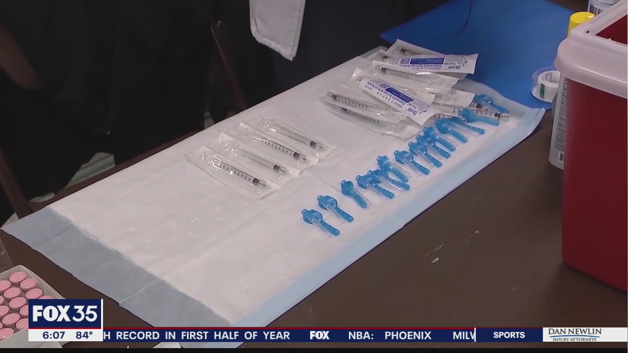 City of Orlando hosting mobile vaccine clinics at several community centers