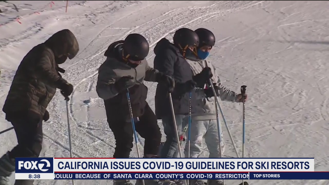 California issues COVID-19 guidelines for ski resorts
