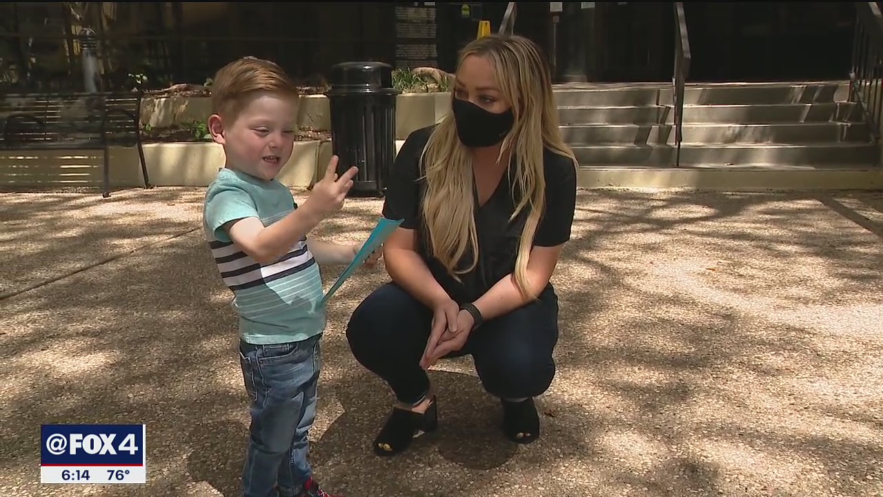 Child meets NICU nurses who saved his life after being delivered at 24 weeks