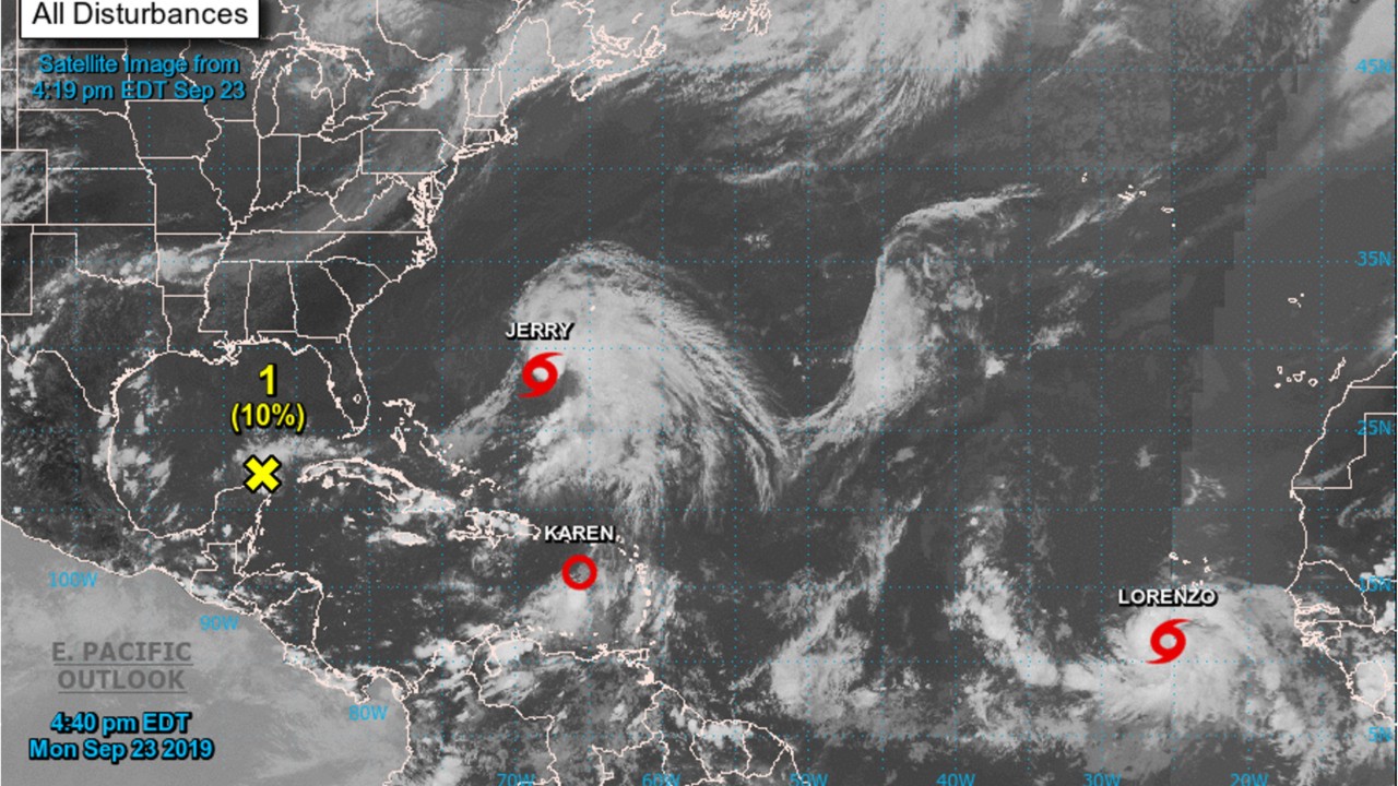 Three tropical systems are churning over the Atlantic