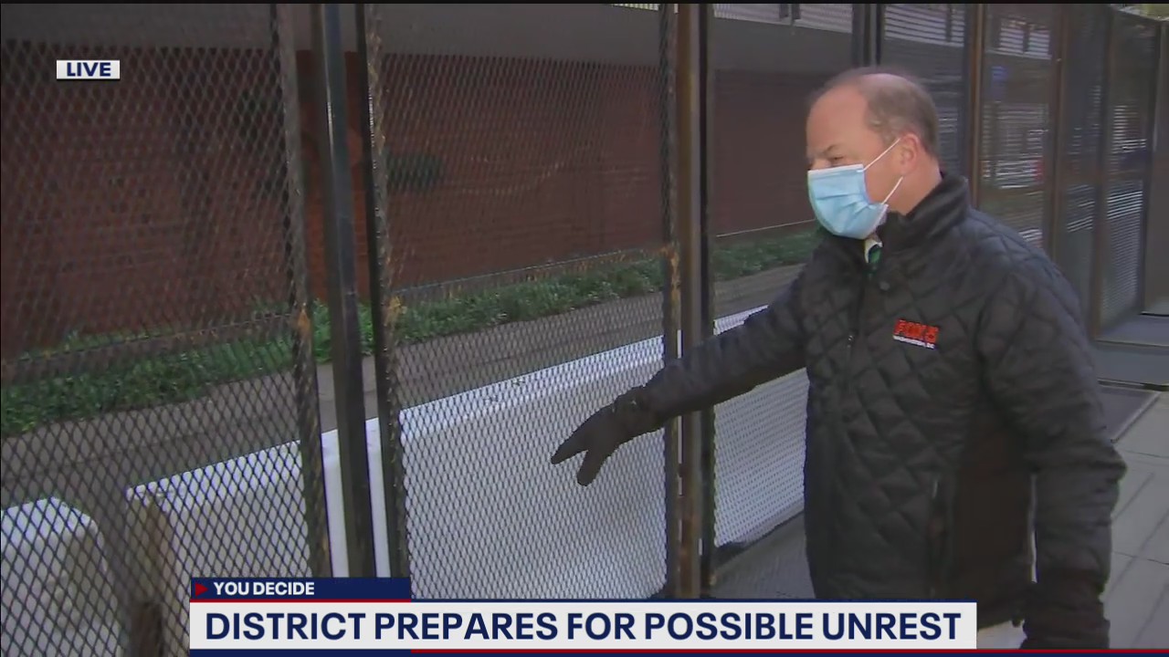 DC prepares for possible unrest ahead of election outcomes