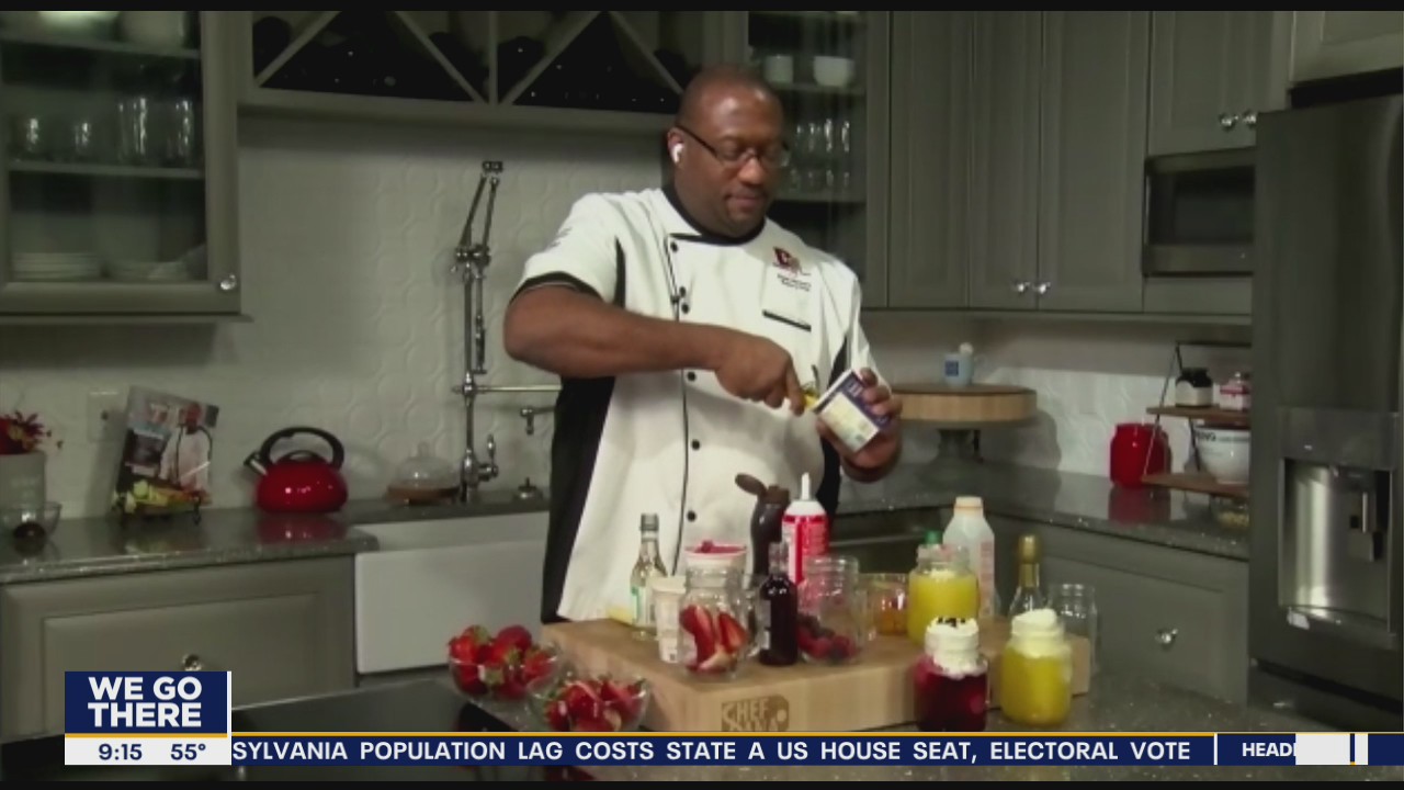 Wine Floats: Adult treat mixes wine and ice cream