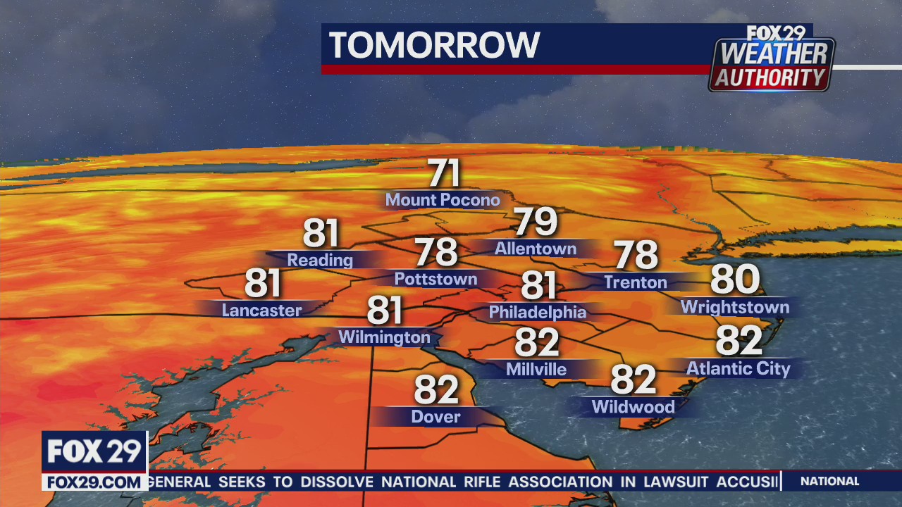 FOX 29 Weather Authority: 7-Day Forecast (Thursday update)