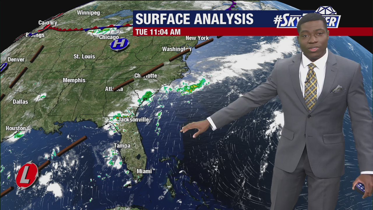 Tuesday afternoon forecast