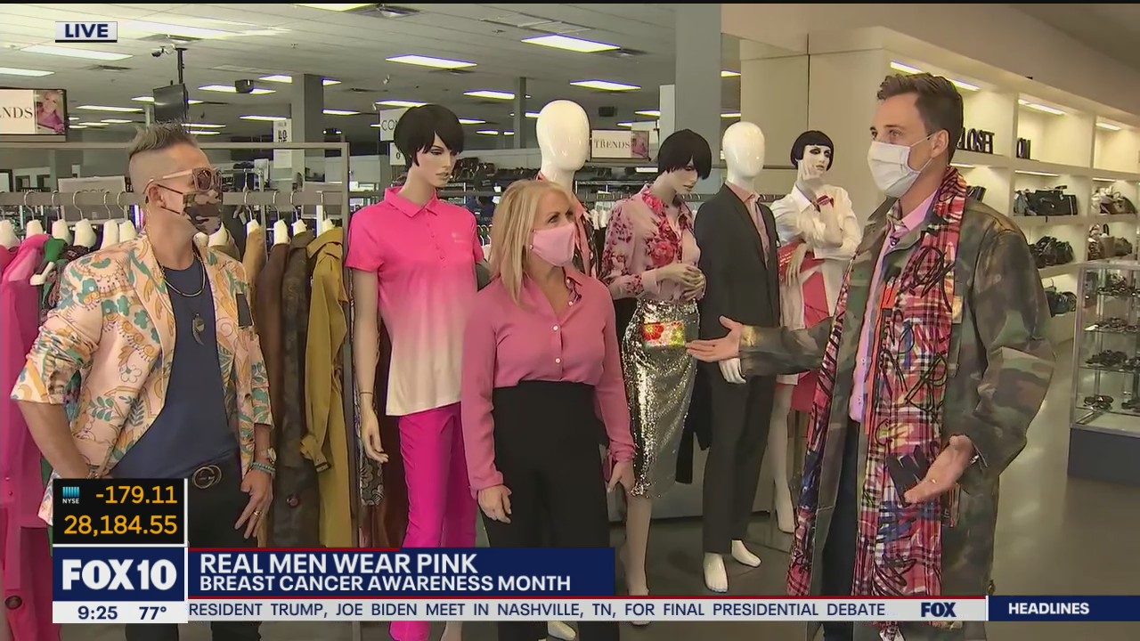 Pink styles for men for Breast Cancer Awareness Month