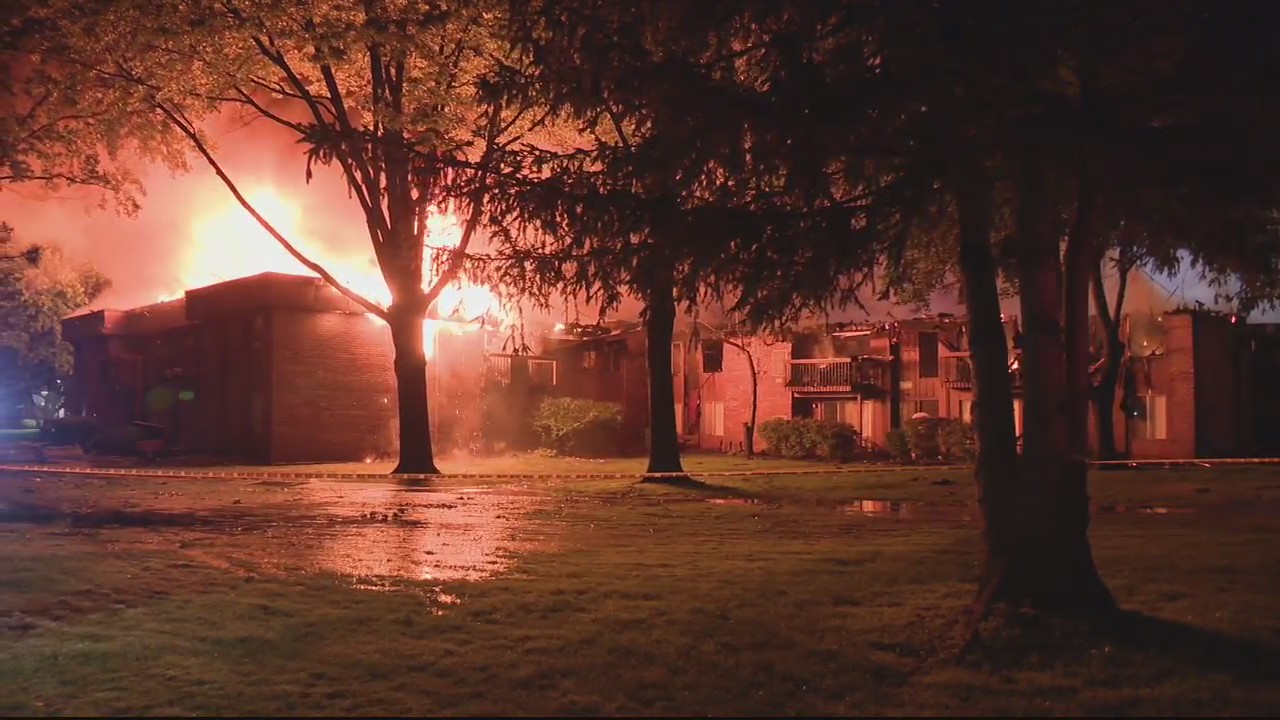 'By the grace of God, we're alive': 36 units burned in Westland apartment fire