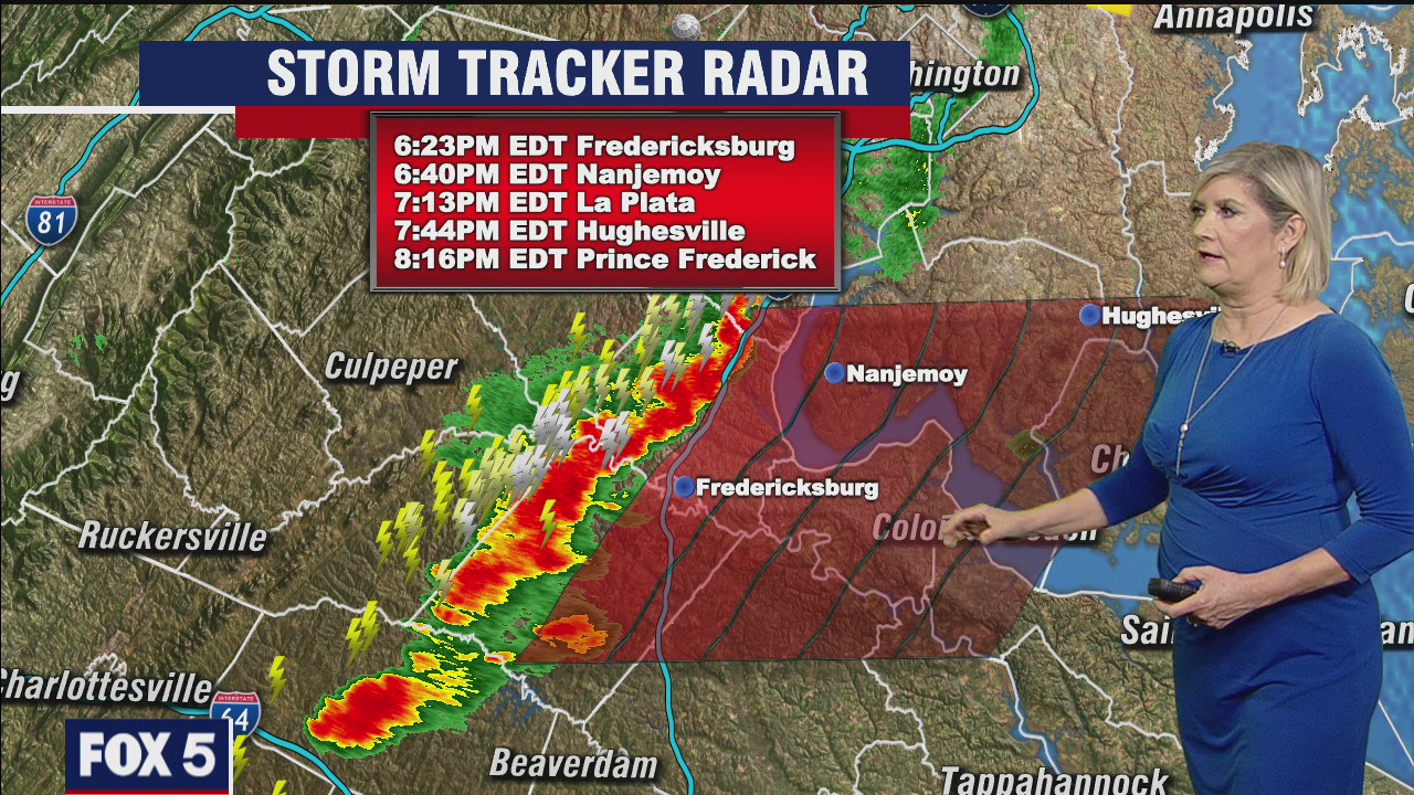 Severe weather to continue into Thursday evening