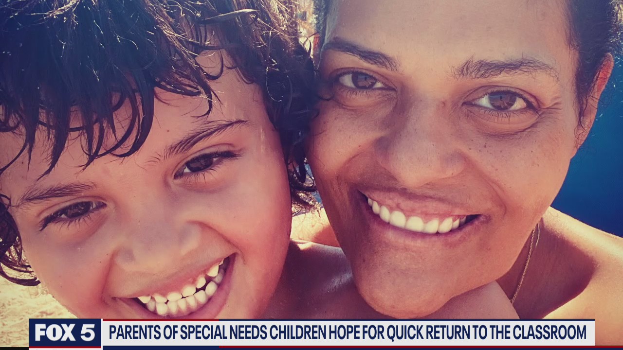 Parents of children with special needs hope for quick return to classroom