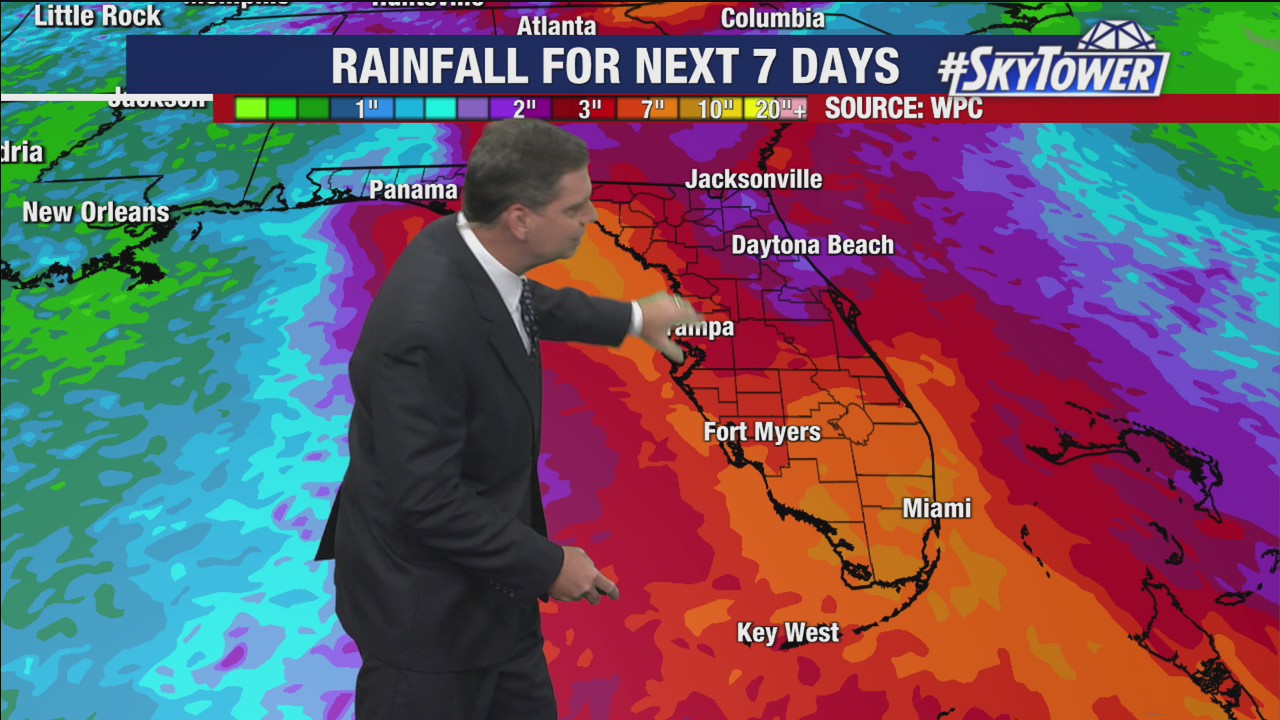 Friday afternoon forecast