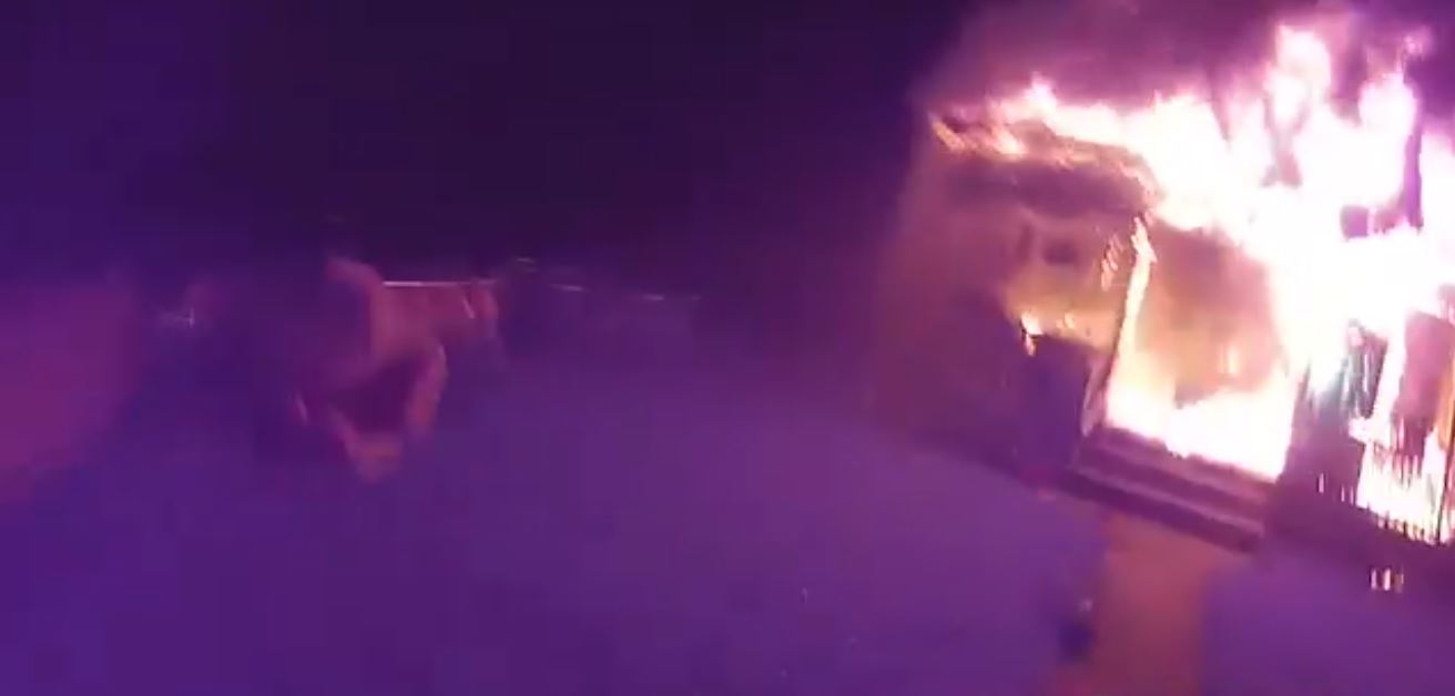 Police officer saves family from house fire in upstate New York