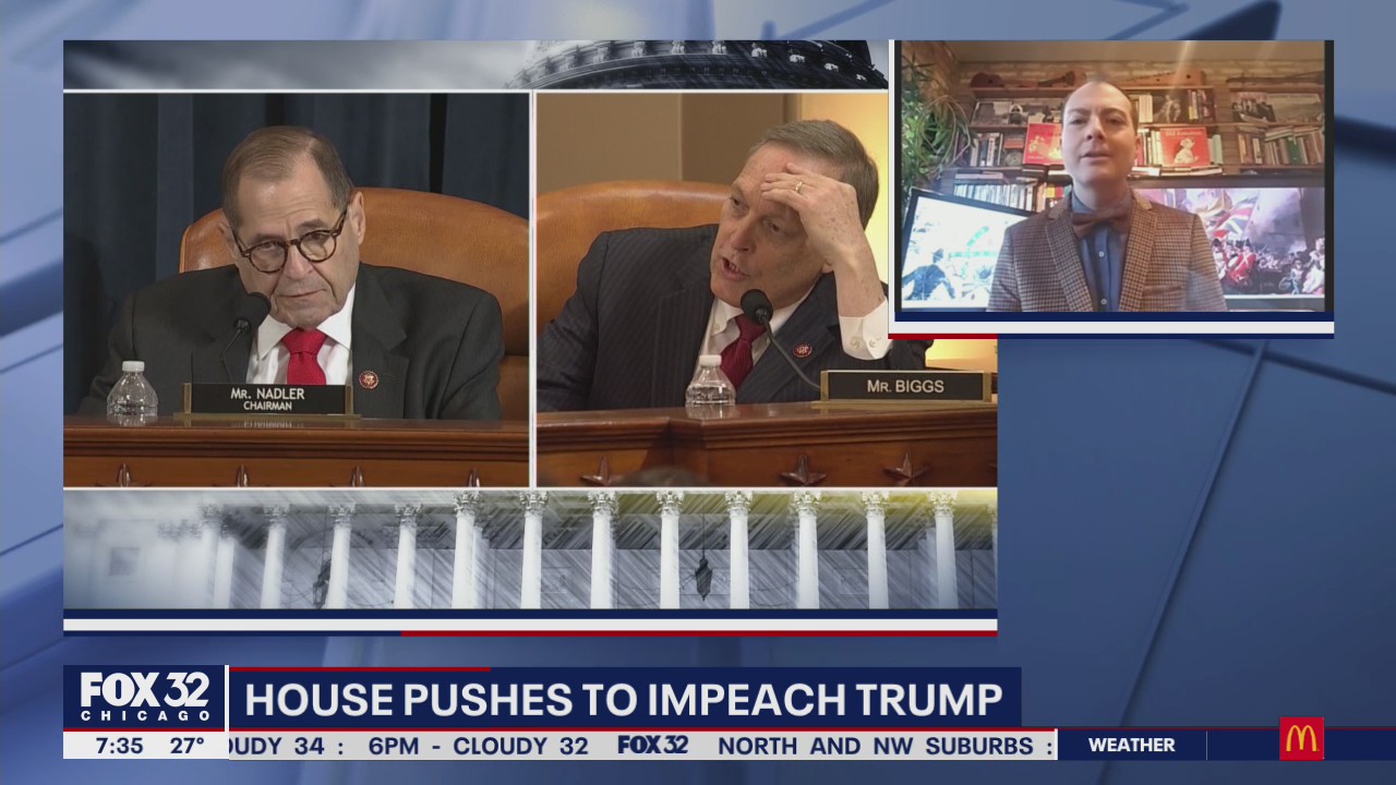 House continues push to impeach Trump