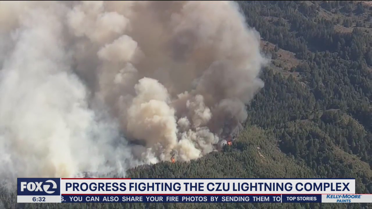 Progress in CZU fires