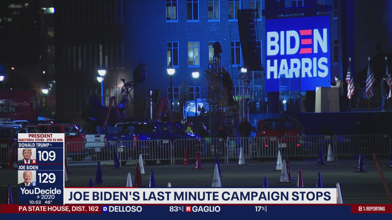 Joe Biden expected to speak Election Night in Wilmington